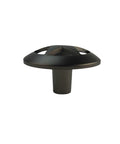 Side view of Bronze Texas Star Kitchen Drawer Pull And Western Vanity Knob Cabinet Hardware Centered Star Design