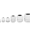 Adjustable Cable Gland Kit For Indoor Outdoor Use 60 Pieces Waterproof Nylon Conduit Fittings in various sizes
