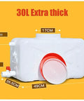 Portable 30L Water Storage Tank Built Tough And Durable Food Grade PE Plastic Heat Resistant And Easy To Clean Perfect For Schools Hotels Offices Train Stations Homes And Other Places