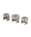 10 Piece Thickened Three In One Connector Eccentric Wheel Set For Furniture Hardware In Diameters 15mm 12mm And 10mm Zinc Alloy Durable Fittings