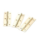 Rotating Concealed Door Hinges Set 4 Pieces Cabinet Hinge With 6 Hole Mount Vintage Gold Finish For Furniture And Wooden Boxes Built To Last