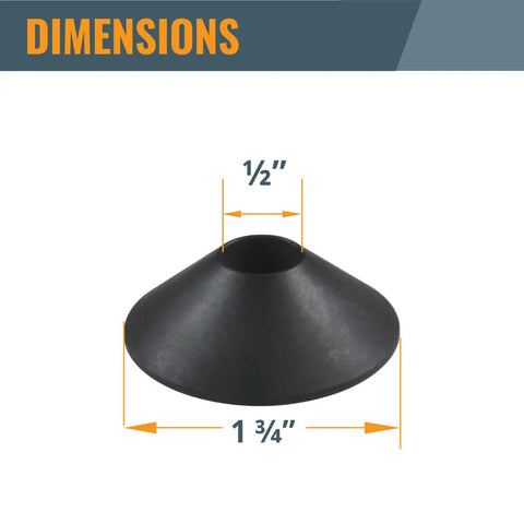 Killer Heavy Duty Ten Piece Router Template Bushing Guide Set With Centering Pin And Cone Tool For Smooth Sailing Woodworking, cone tool dimensions.