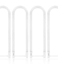 U Bend LED Tube Light T8 T12 18W 2000 Lumens 3000K Soft White Fluorescent Tube Replacement Direct Or Ballast Bypass DLC Listed ETL Listed G13 Base 4 Pack