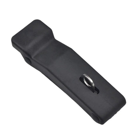 Rubber Cabinet Toggle Latch With Soft Pull Door Lock Hidden Mount Flexible Draw Gate Lock XK710-3, black rubber latch close-up view