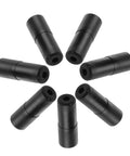 200 Pieces Bike Derailleur Shift And Brake Wire Cable Housing Ferrule End Caps Set For 4mm Shift Cables And 5mm Brake Cables Plastic Protective Caps Durable And Lightweight Includes 100 Derailleur Caps And 100 Brake Caps, black plastic cable end caps