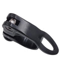 Black Lightweight Aluminum Quick Release Seat Post Clamp For 22.2mm Bike Seat Posts No Fuss Tool Free Lock Strong Alloy Collar