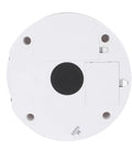 Base of Awesome 360 Rotating Display Stand With Adjustable LED Lights And 11 Pounds Load Capacity showing connectors and smooth surface.