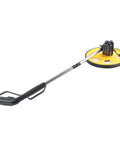 Tyenaza Mechanical Range Measuring Wheel 9999ft 10cm Accuracy Distance Measuring Roller with yellow wheel and telescopic handle