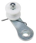 Heavy Duty Chain Tensioner Kit With Spring Roller And Guide Adjuster Pulley For Dirt Pit Bike Mini Moto ATV Quad Scooter Motor To Keep Your Ride Smooth And Tight Without Any Sagging Or Slippage, white nylon roller