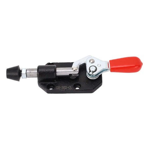 Push Pull Toggle Clamp Cast Iron Adjustable DIY Woodworking Clamp With Plastic Handle for Welding Installation Quick Fixed Hand Tool
