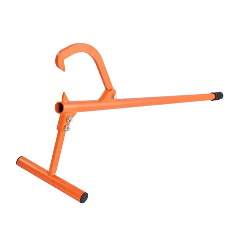 Timberjack Log Lifter With Adjustable Cant Hook And Rubber Grip Beefed Up Heavy Duty Tool For Rolling And Lifting Logs Up To 15 Inch Diameter