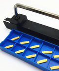 Pro Grade Lathe Tool Part Kit With MGMN200 G PC9030 NC3020 Inserts and 2525 2 CNC Lathe Tool Holder