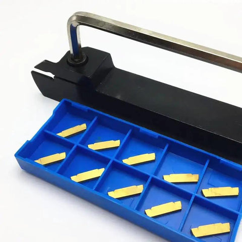Pro Grade Lathe Tool Part Kit With MGMN200 G PC9030 NC3020 Inserts and 2525 2 CNC Lathe Tool Holder
