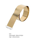 Thin Brass Sheet Roll And Brass Foil For DIY Jewelry Making And Craft Projects With High Thermal Conductivity And Wear Resistance For Mechanical Parts Decorative Projects Garden Crafts And Grounding Uses, 5cm x 100cm roll