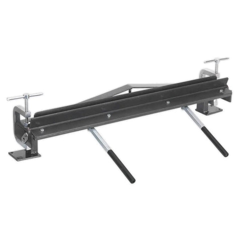 Heavy Duty Bench And Vice Mount Sheet Metal Folder Bending Tool Built For Daily Workshop Grinds And Custom Fab Projects Featuring Endless Channel Design And Rock Solid Hold Power