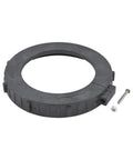 Top Shelf Heavy Duty Split Nut Valve Clamp Assembly For Pool Spa Plumbing Upgrades, durable black collar for valve secures plumbing.