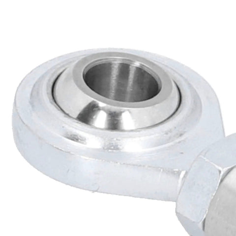 Close-up of stainless steel heim joint for Shop Certified Adjustable Alternator Tensioning Rod With Stainless Steel Heim Joint Mount Kit Fits Small Block Chevy 350 And Big Block 454 Engines Bulletproof.