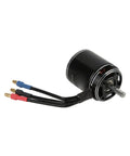 Beefed Up RC Brushless Motor For Multicopters And Drones In Black Aluminum Alloy 760KV With Precision Balanced Rotor side view