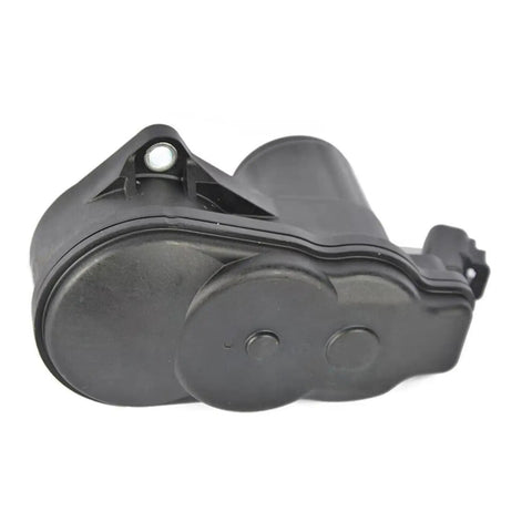 Solid Electric Parking Brake Actuator For Toyota Avalon Corolla RAV4 Model Years 2019 To 2022 Heavy Duty Handbrake Assembly durable plastic build shown from side angle.