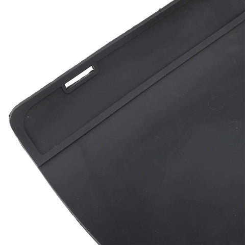Close-up of black Magnetic Cleaning Mat With Magnetic Dots Non Slip Rubber Workbench Pad showing oil-proof surface and edge detail.