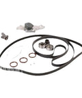 Timing Belt Water Pump Kit For Honda Accord MDX 14510RCA01 Replacement Parts showing belt, pulleys, and seals