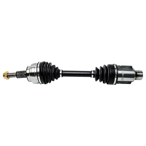 4WD Front CV Axles And Wheel Bearing Hubs Kit For Dodge Ram 1500 2006 2007 2008 With 5 Lug Left Side Speed Sensor Includes 2 Front CV Axles And 2 Wheel Hubs Remanufactured - close-up of a front CV axle