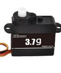 Rock Solid Three Point Seven Gram Digital Servo Featuring Plastic Gears And A Coreless Motor For Fixed Wing Remote Control Cars Helicopters And Robots Hella Smooth High Precision Dual Pack, compact black design