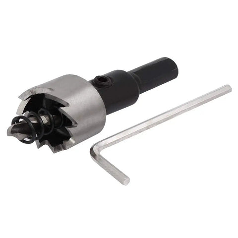 19.5mm Hole Saw Set Pro Grade 65mm Overall Length Cutting Depth 13mm HSS Hole Saws 4 Pack With Hex Wrenches For Wood Metal Plastic
