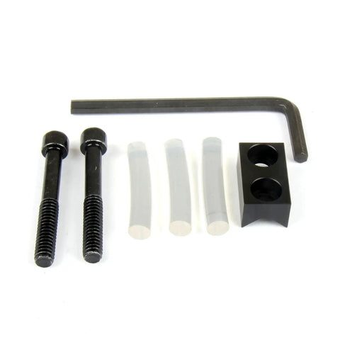 SR 22 V Block Stabilizer For Ruger 10 22 1022 With Bolt Screw Set And Three Buffer Cushions Aluminum 6061 T6 Black Finish Kit