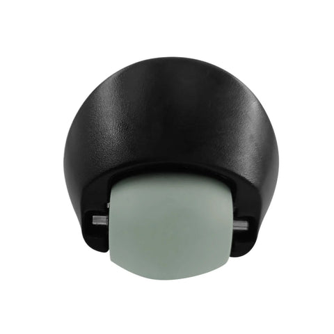 Omni wheel for Lefant robot vacuum; black housing with gray wheel, compatible with M210/M210P/M213