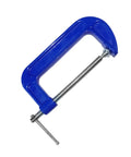 Beefy Heavy Duty 4 Inch G Clamps For Woodworking, Metal Tabletop Mount Clamp With Thickened Steel Frame