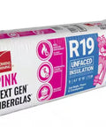 R-19 Unfaced Fiberglass Insulation Bag Contains 8 Batts Fits 2 X 6 Walls Retrofit Hella Thermally Superior Thermal Barrier 15 By 93 Inch Panels