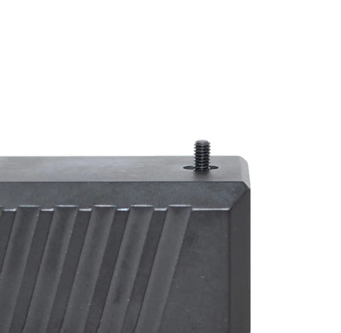 Precision Steel Hex Screws For Glock Front Sight Upgrade Drop In Ready Heavy Duty Replacement Kit with threaded top for secure fit.