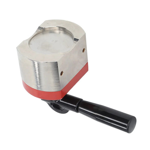 Heavy Duty On Off Magnetic Clamp With Six Hundred Pound Holding Power, side view with handle visible