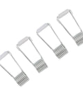 Self Closing Cabinet Door Hinge Closer, Stainless Steel Spring Latch Replacement, Easy Install For Kitchen Bath And Bedroom, Rust And Scratch Resistant
