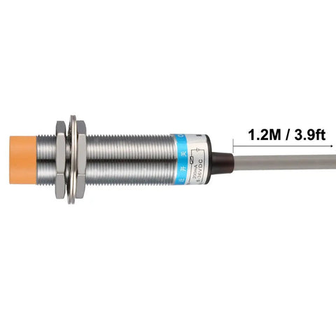 8Mm Inductive Proximity Sensor Switch Normally Open DC 6 To 36V 200mA 2Wire For 3D Printers Bed Leveling And Auto Calibration
