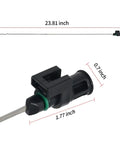 Nissan 22 Inch CVT Transmission Dipstick Gauge Kit For Altima Pathfinder Maxima Quest 2007 To 2021, 23.81-inch length