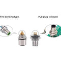 M12 12 Pin A Coded Male Connector Cable IP67 Waterproof Back Mount Unshielded Straight Aviation Socket with PCB and wire bonding