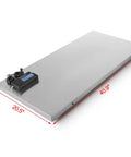 Built Like A Rock Heavy Duty Pet Scale Designed For Big Dogs And Livestock With Stainless Steel Platform and Snappy LCD Screen