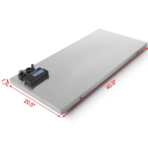 Built Like A Rock Heavy Duty Pet Scale Designed For Big Dogs And Livestock With Stainless Steel Platform and Snappy LCD Screen