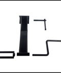Components of Cargo Tie Down Strap Winder Roll Up For Flatbed Trailers And Trucks Up To 4 Inches Wide Keeps Tie Down Straps Neat