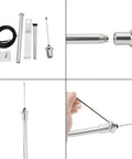 433MHz 3dBi Omni Antenna With 9.8 Ft RG58 Coax Cable 50 Ohm GSM Antenna SMA Male Plug Mount Bracket components