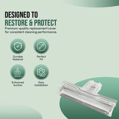 Foot Window Replacement For CrossWave Multi Surface Dry Vacuum And Brush Cover OEM 1608698 For 3888A And 1785 Series Not For 2306 Series Compatible With 2211W 1785N 1785V 1785R Easy Install For Quick Fit And Lasting Seal