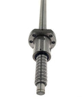 Lead Screw 1605 Ball Screw With Flanged BK BF12 Single Ball Nut, High Precision C7, Smooth Low Backlash Motion, Beefy Heavy Duty