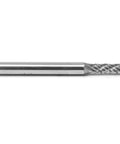 Three Thirty Second Inch SA42 Cylinder Bur Double Cut Solid Carbide For Precision Stock Removal And Smooth Finishing