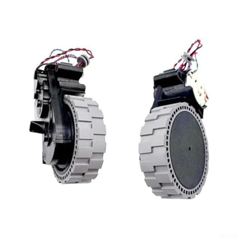 Pair of replacement robot vacuum wheels (left and right) for Ecovacs Deebot T10, T20, X1, X2, Omni Turbo