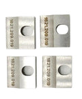 No Nonsense 1821209019 Replacement Knife Cutter For Orgapack Electric Plastic Strapping Machines, four steel blade inserts.