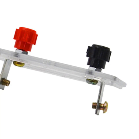 Hands-On Galvanic Cell Experiment Kit For Chemistry Learning showing red and black terminal connectors