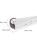 Rock Solid Heavy Duty TPE Rubber Gate Wheel Caster Set Glides Like Butter With 0.8 Inch Thickened Non Slip Sliding Barn Door Wheels For Wooden Doors And Furniture Silent Rollers, close-up view of TPE roller.