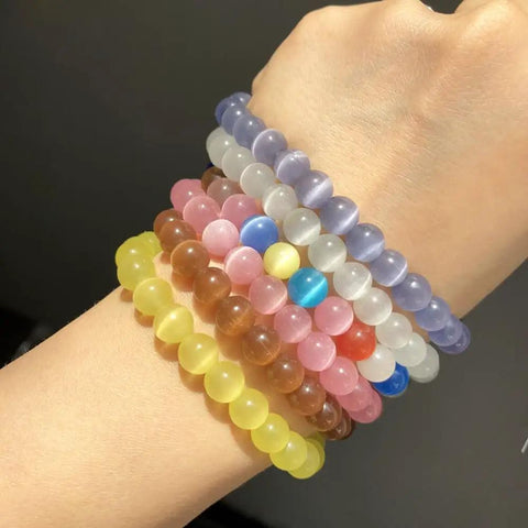 Drop Dead Gorgeous Natural Stone Moonstone Cat Eye Beads Smooth Loose Spacer Stones Perfect For Killer Diy Charm Bracelet And Statement Necklace Designs 10 Millimeter Gold Finish 36 Count
